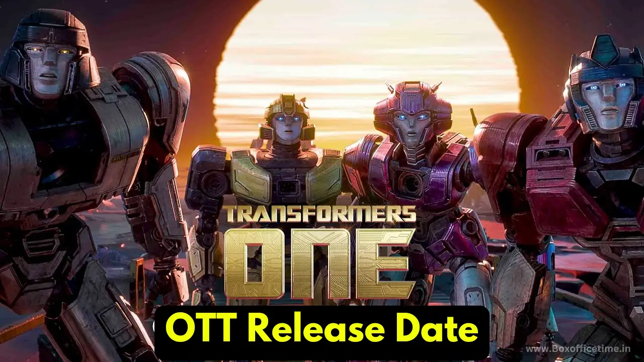 Transformers One OTT Release Date