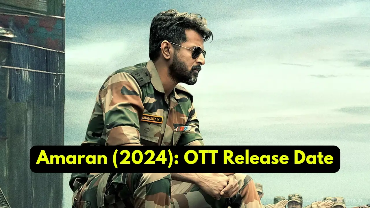 Amaran OTT Release Date