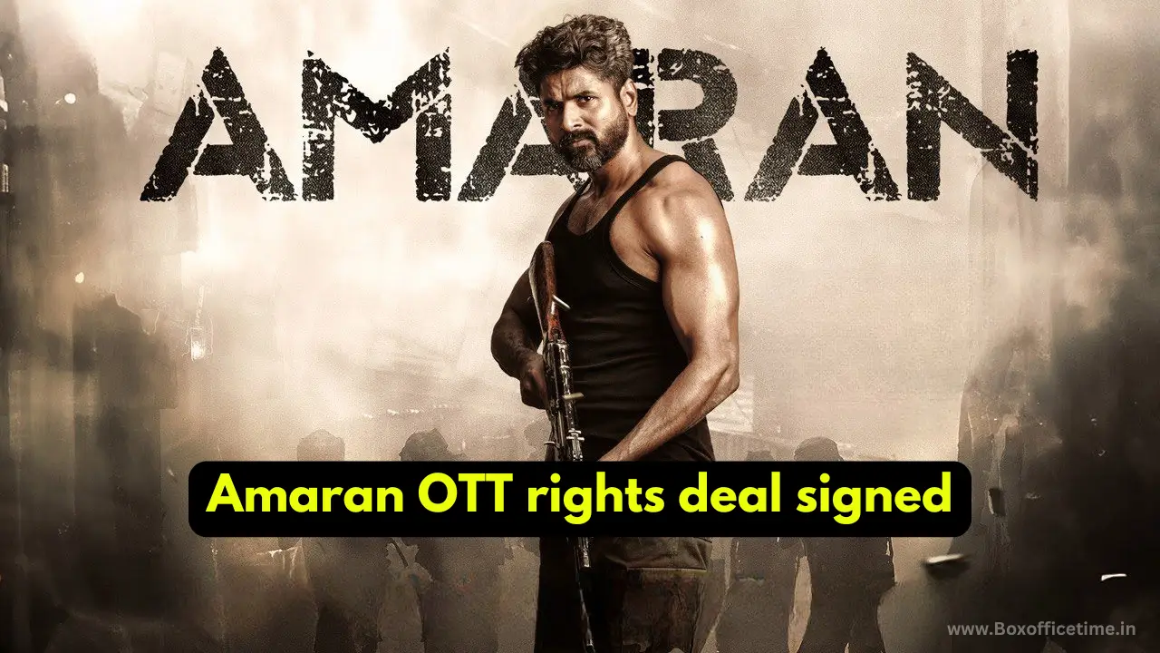 Amaran OTT rights deal signed, this OTT giant secures digital streaming rights of Sivakarthikeyan's upcoming action film