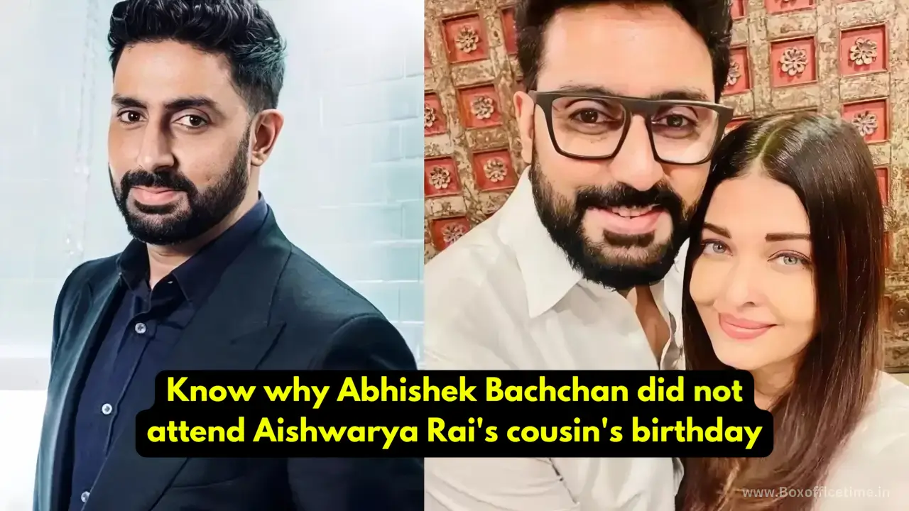 Know why Abhishek Bachchan did not attend Aishwarya Rai's cousin's birthday