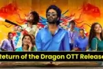 Return of the Dragon OTT Release